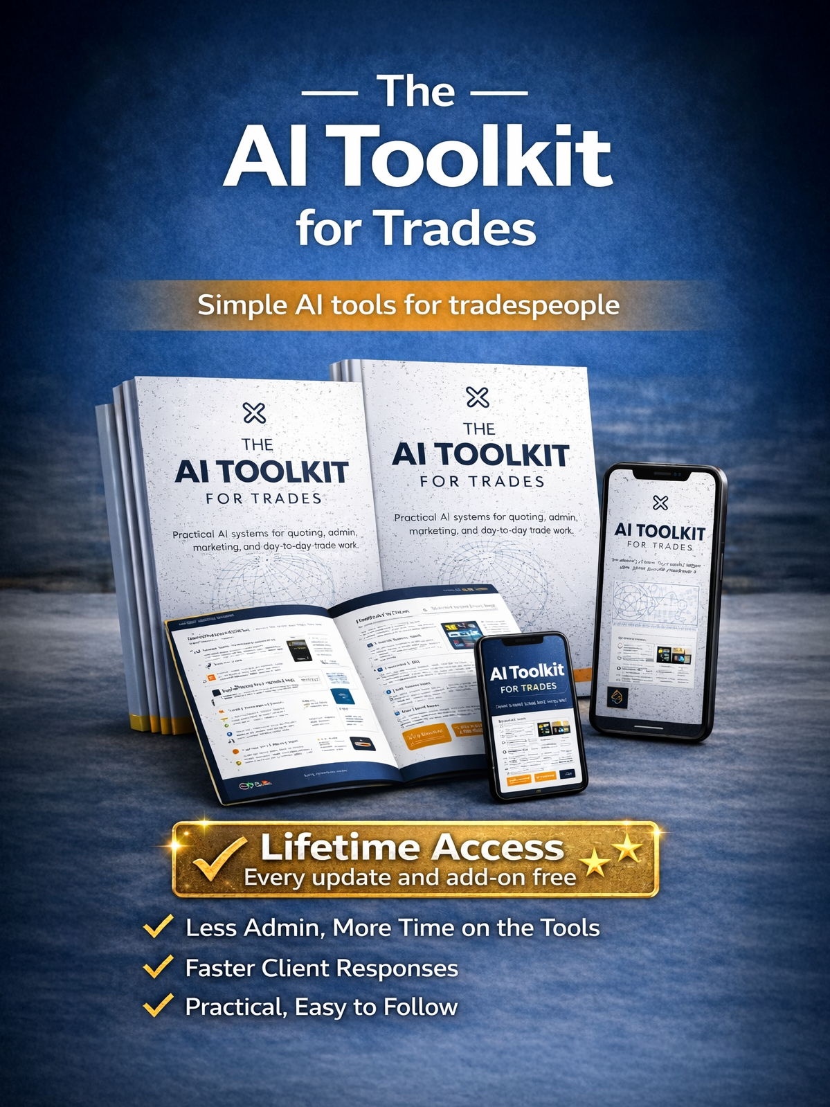 More Leads. Less Admin. - The Toolkit for Trades